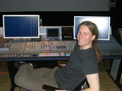 Andrew Mottl at KHM mixing stage